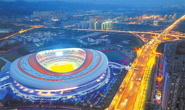 赣州市全民健身中心一期正式投入试运营（图）