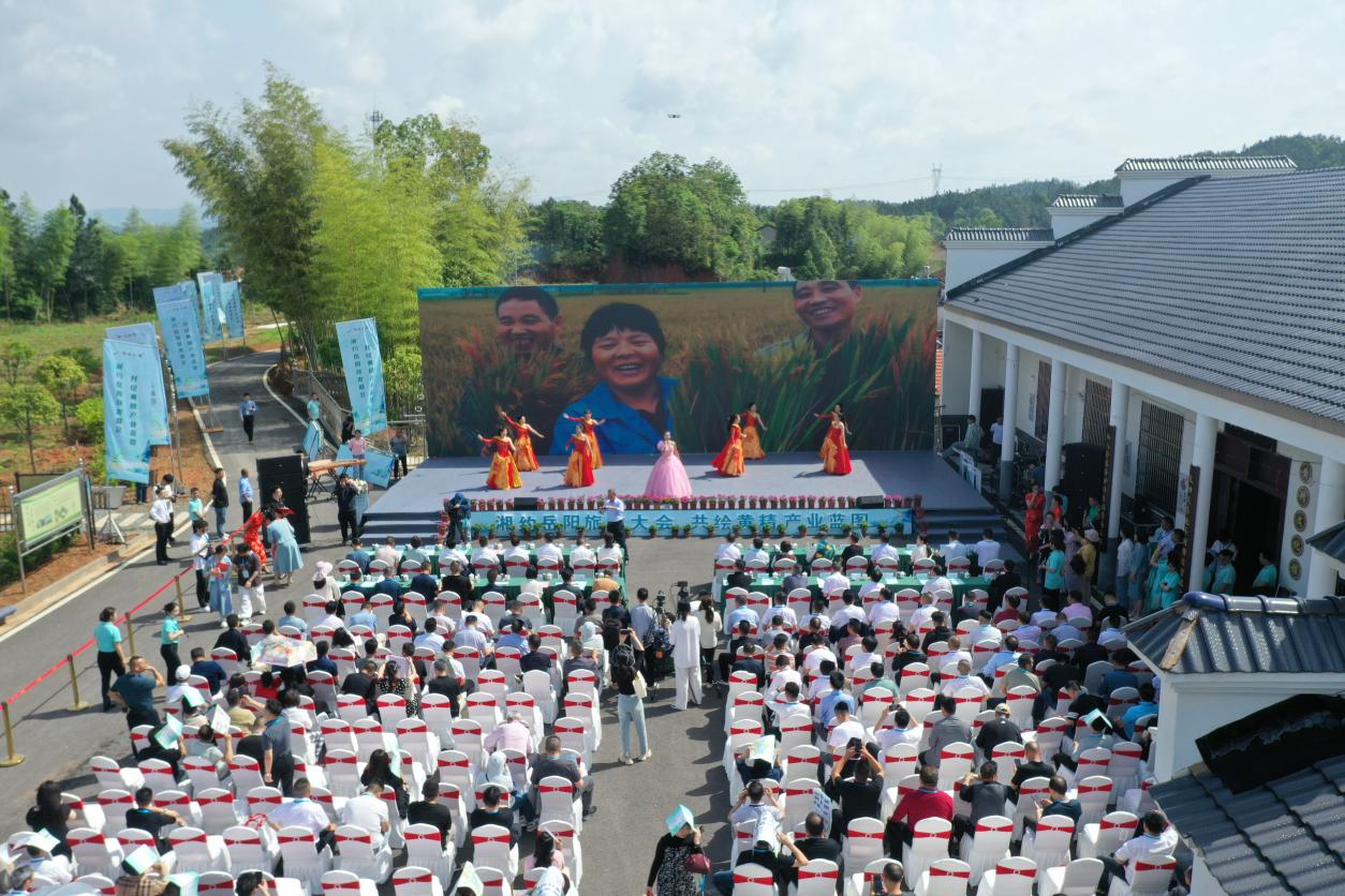 5&middot;19中国旅游日岳阳县宣传活动暨岳阳黄精文化推广活动在杨林小镇黄精文创基地举行