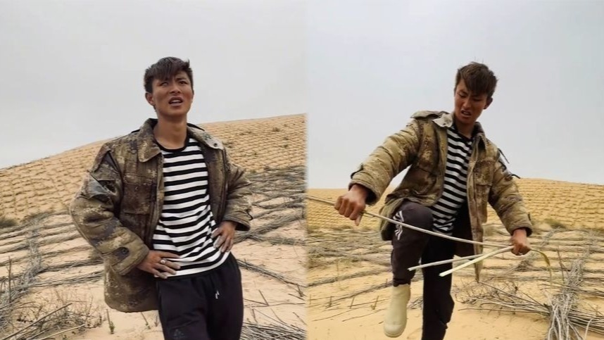 红星专访异瞳少年王金，面对镜头回应摆拍质疑：走红后有团队找来，因想法不和停止合作