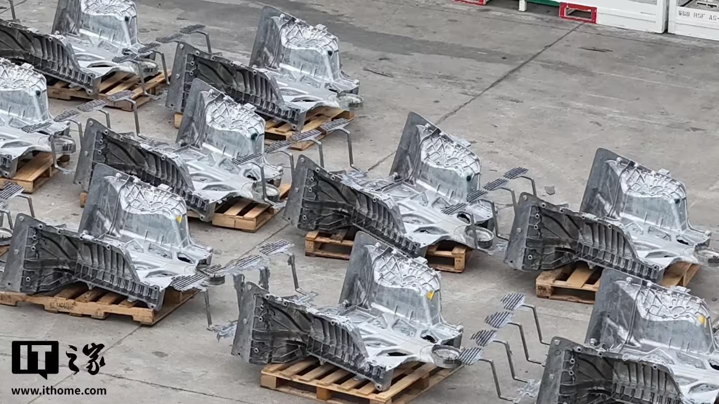 特斯拉Cybercab自动驾驶出租车明年量产,得州工厂开始囤积相关铸件