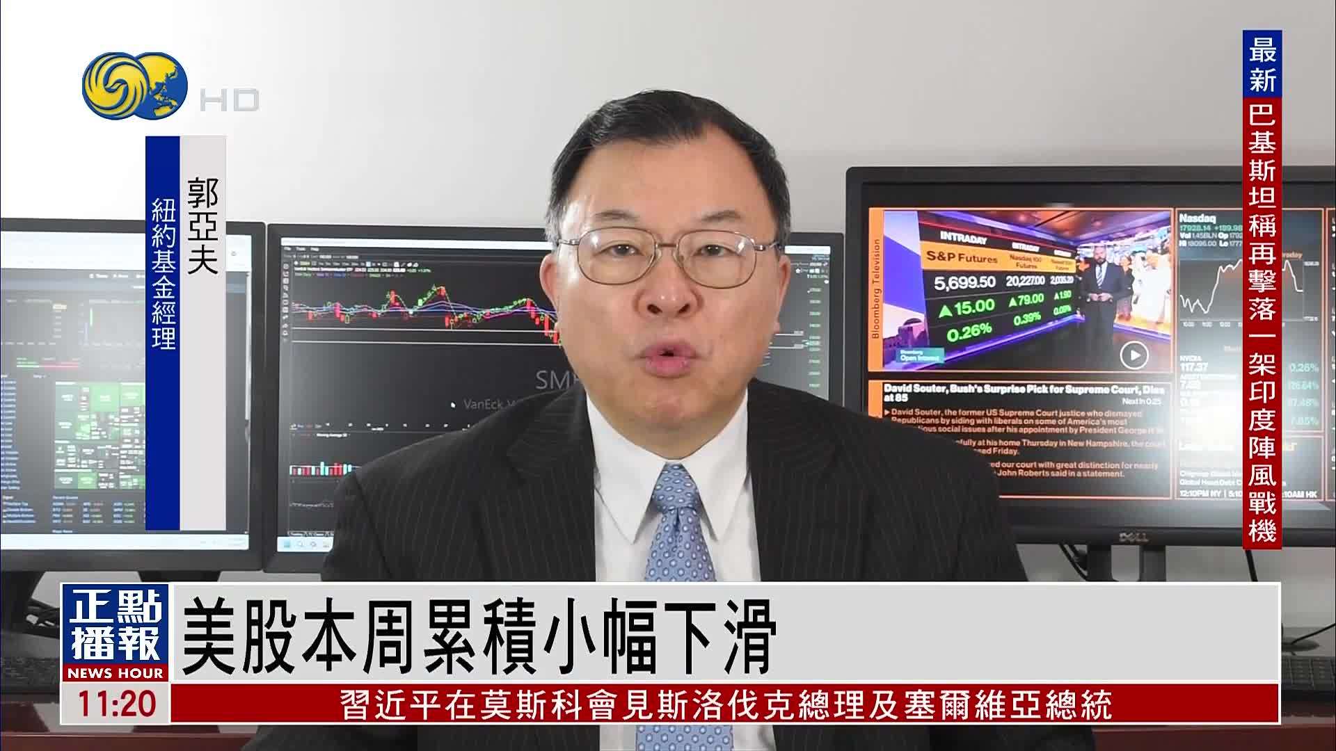 美股本周累积小幅下滑