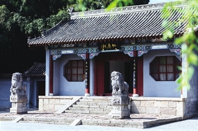 杜康造酒遗址公园——杜康祠。本栏图片均由洛阳杜康控股公司提供