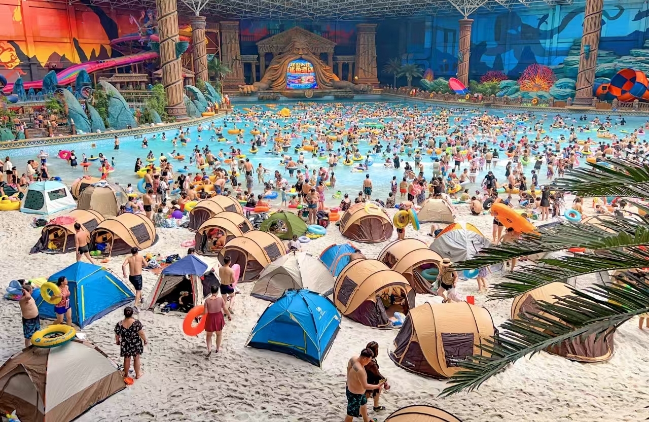 “家门口”冲浪