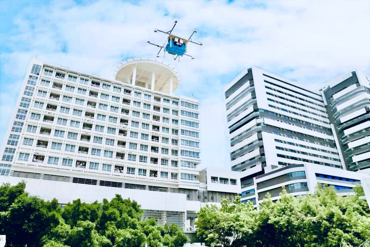 宝龙湾区未来科技园开园,龙岗中心医院低空无人机运输项目点亮民生福祉