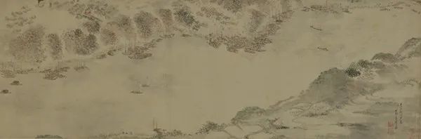 《景德鎮(zhèn)河?xùn)|圖》 安徽省博物院藏