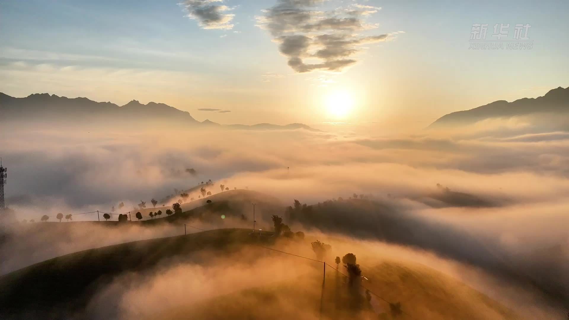 瞰中国｜木耳山上云潮涌 茶韵深处见蓬莱