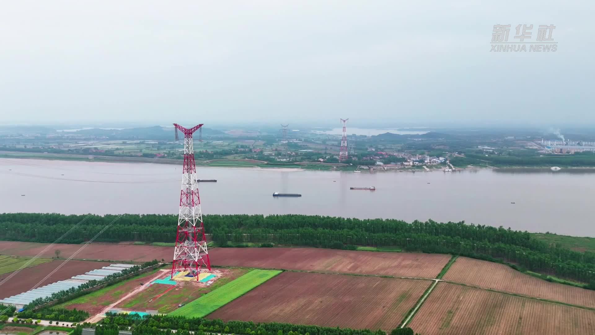 金上-湖北±800千伏特高压直流输电工程湖北段贯通