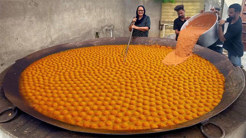 穷人只配吃咖喱，这才是印度富人爱吃美食，皇帝一顿要吃500个