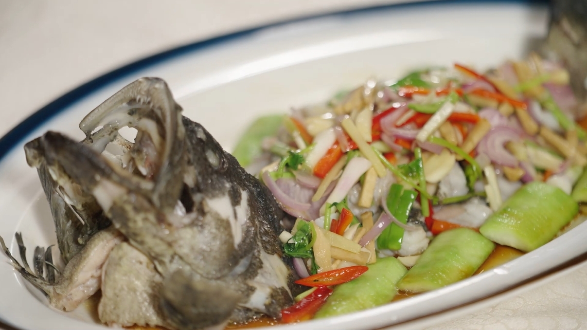 图：大丰收蒸老虎斑