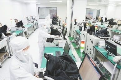 德興市意發功率半導體有限公司生產車間