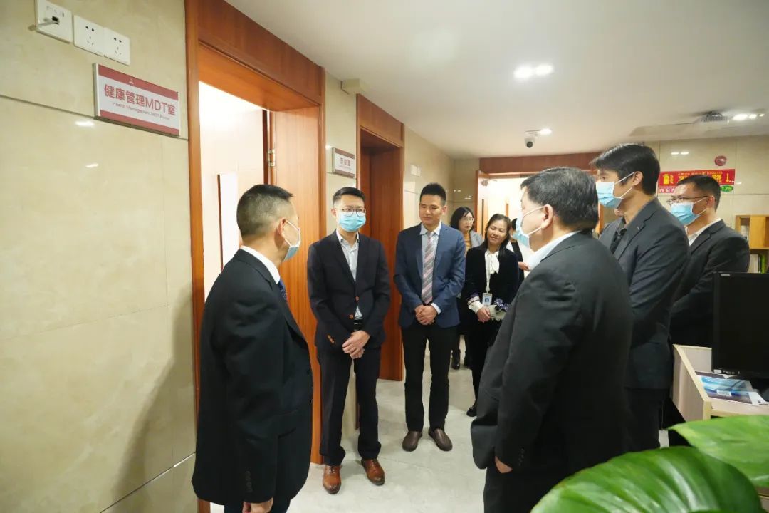 2025年1月,香港医务卫生局代表到佛山市第一人民医院实地调研