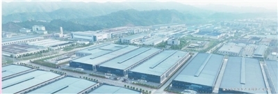 德興高新技術產業園區廠房林立