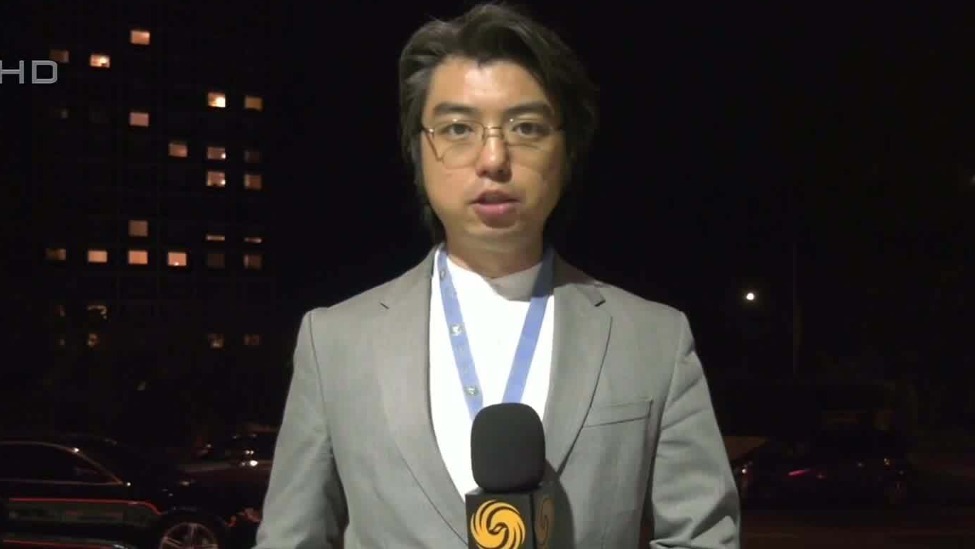 在中美高经贸会谈前，多国外交官前往贝森特下榻酒店