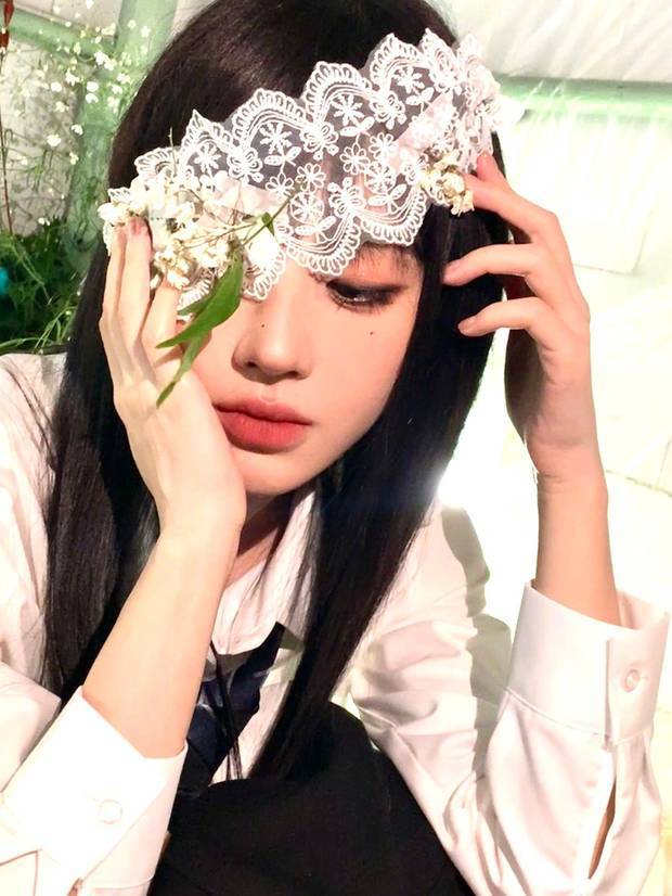 鞠婧祎镜头表现力满满。
