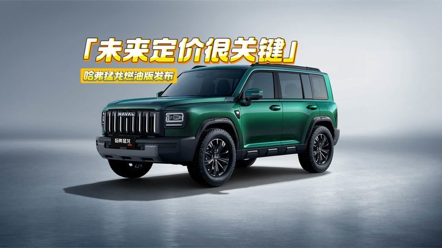 哈弗猛龙燃油版来了：设计微调+2.0T，未来定价很关键