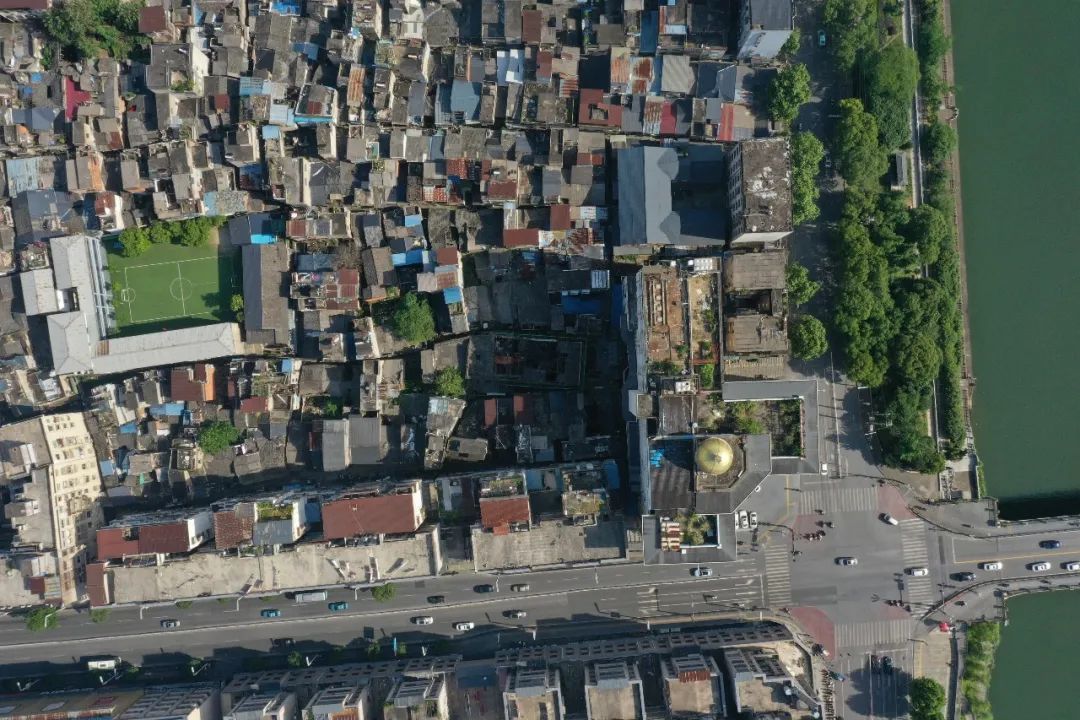 泗王廟航拍圖