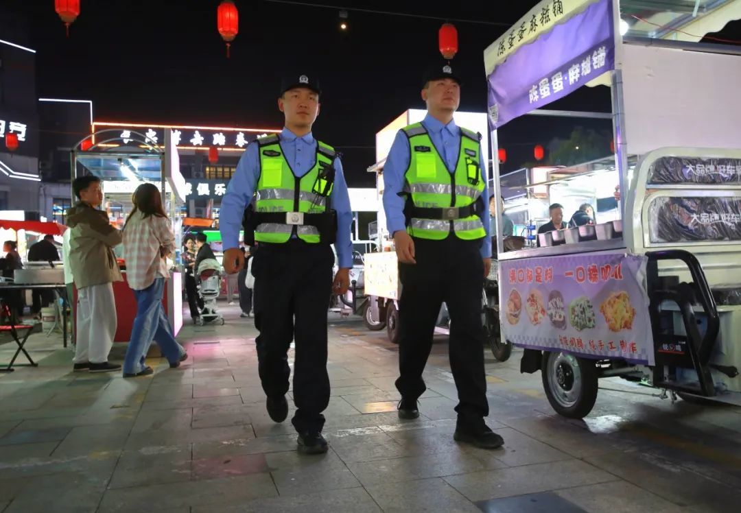 五一假期，经开公安守护“如一”