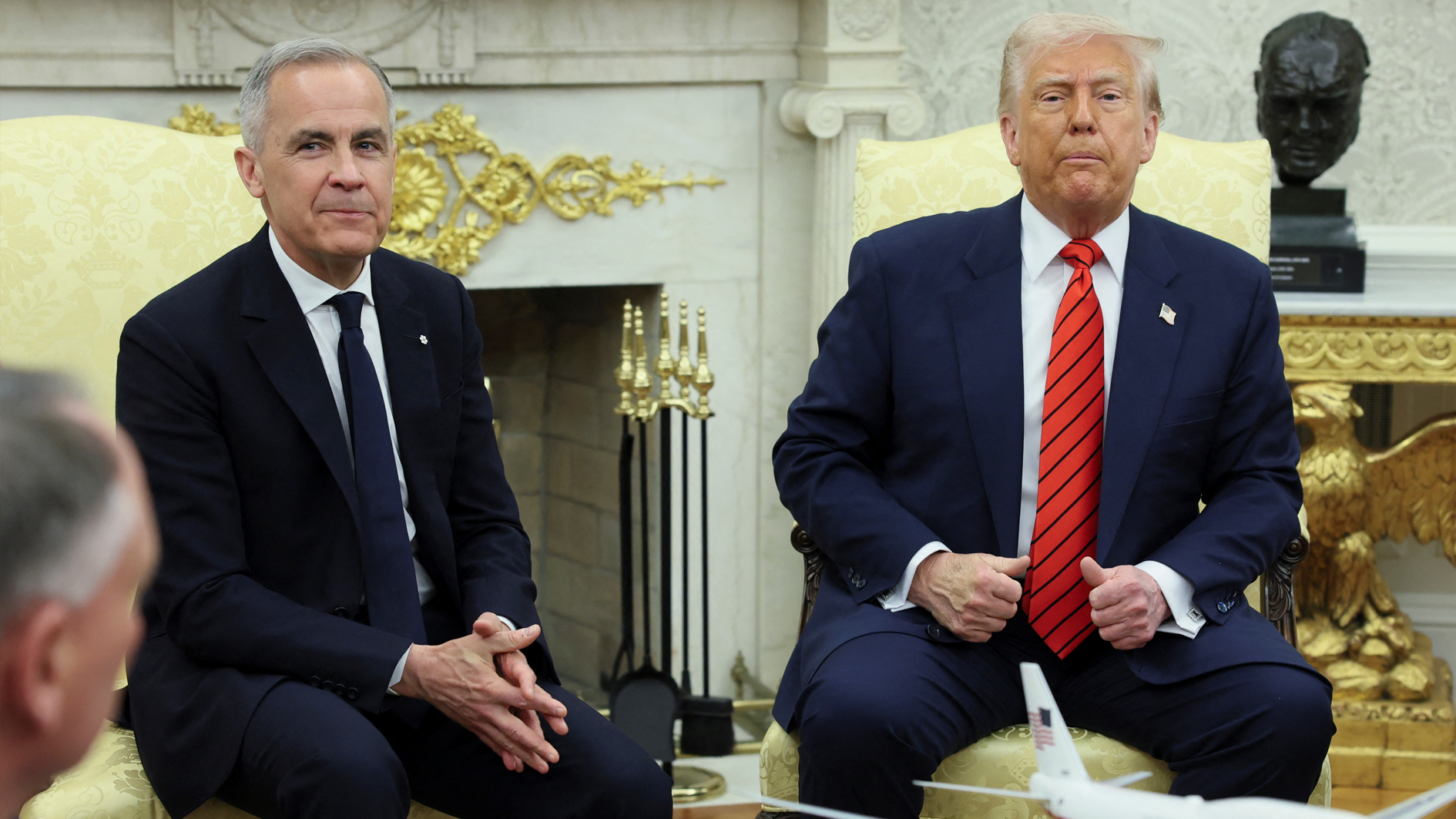 美国与加拿大首脑白宫交锋 贸易分歧互不退让