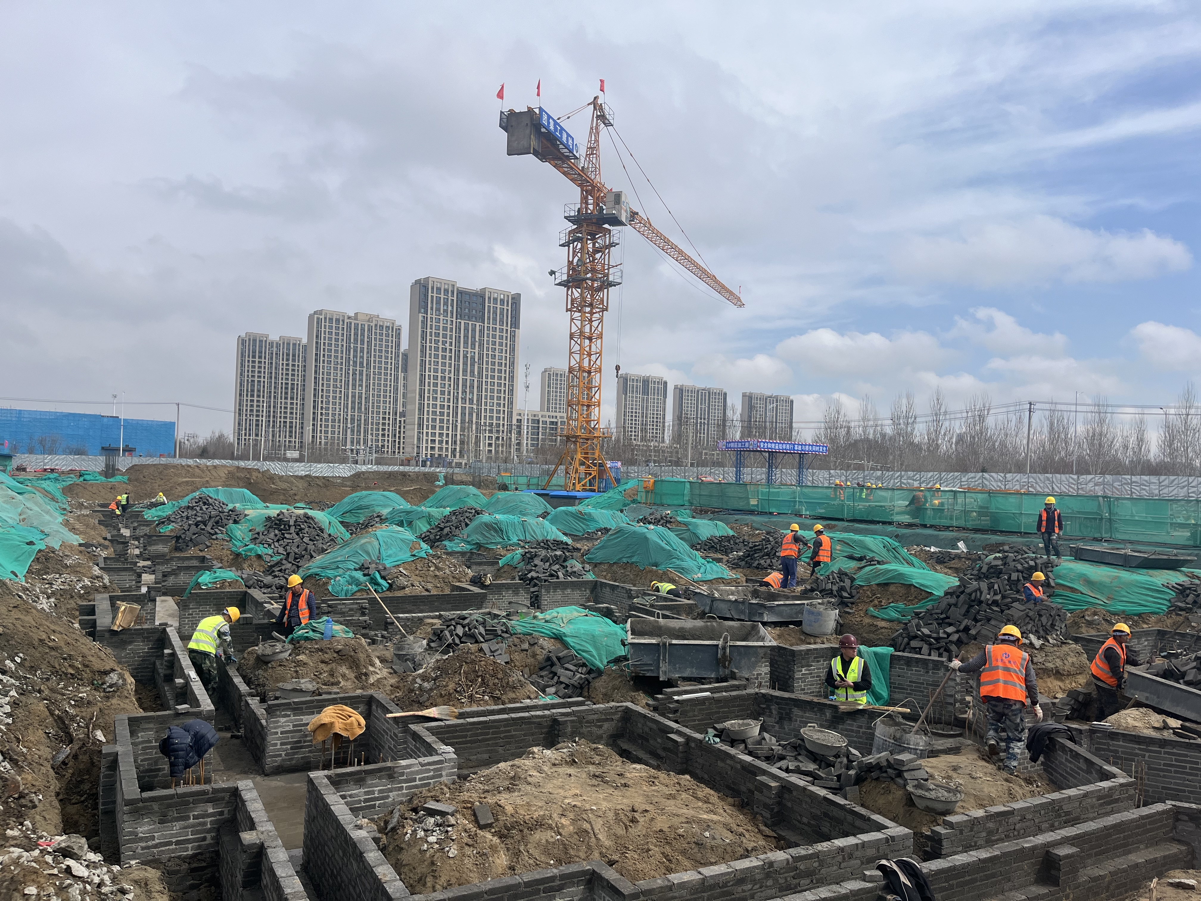 智能机器人岛建设现场