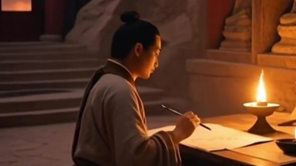 古代打工人有多严谨　敦煌抄书人自律日常真的AI了