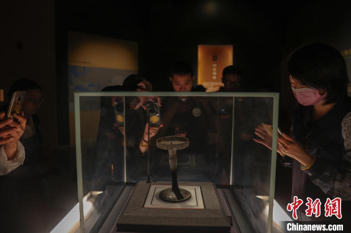 走進南昌漢代海昏侯國遺址博物館 “輝煌大漢”引客來