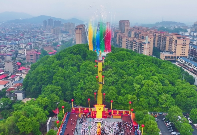 从祭祖到焰火!上栗人的千年浪漫这样绽放