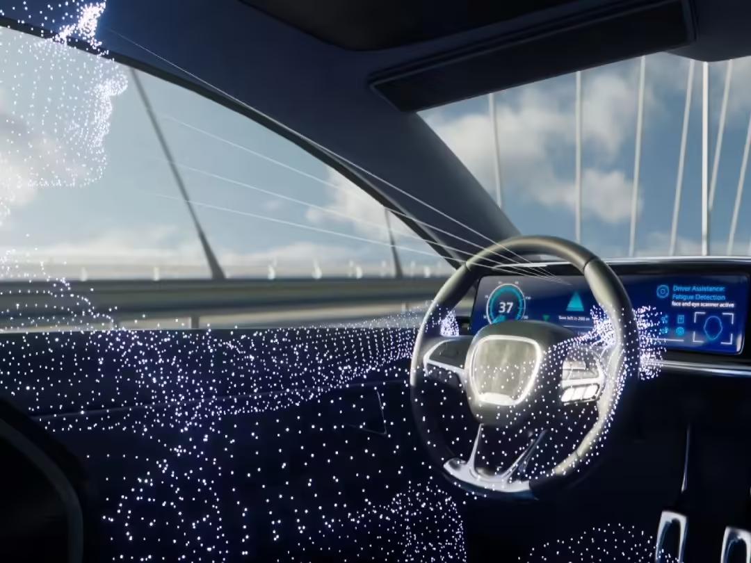 蔡司展示车辆智能玻璃解决方案:车窗秒变娱乐界面,12000尼特亮度