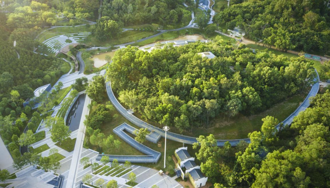 深圳民法公园全景图