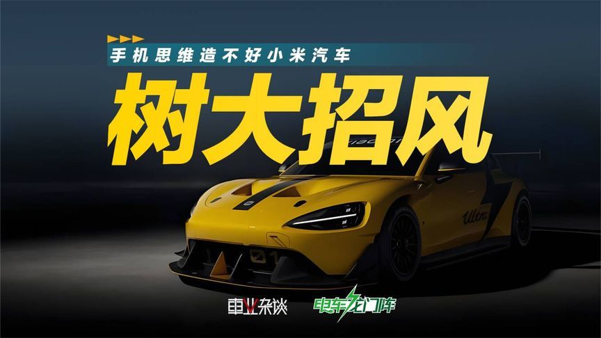 雷军，手机思维造不好小米汽车