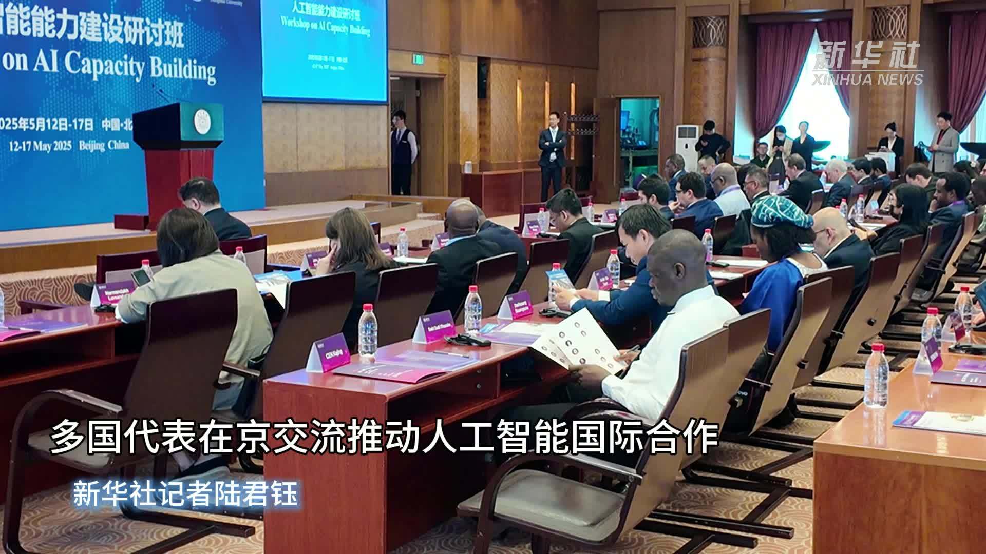 多国代表在京交流推动人工智能国际合作