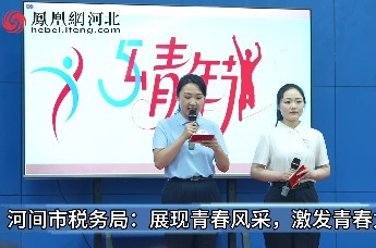 河间市税务局：展现青春风采，激发青春力量