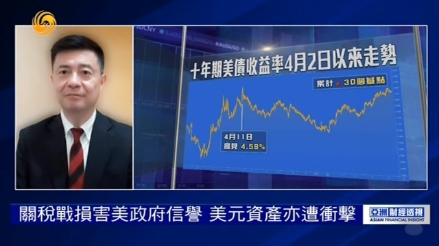 金融学教授胡捷：关税战下美元资产遭冲击，但美元霸权短期或难动摇