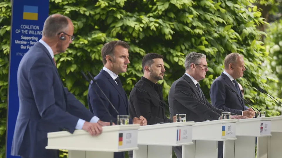 乌克兰向俄提出从12日起全面停火30天