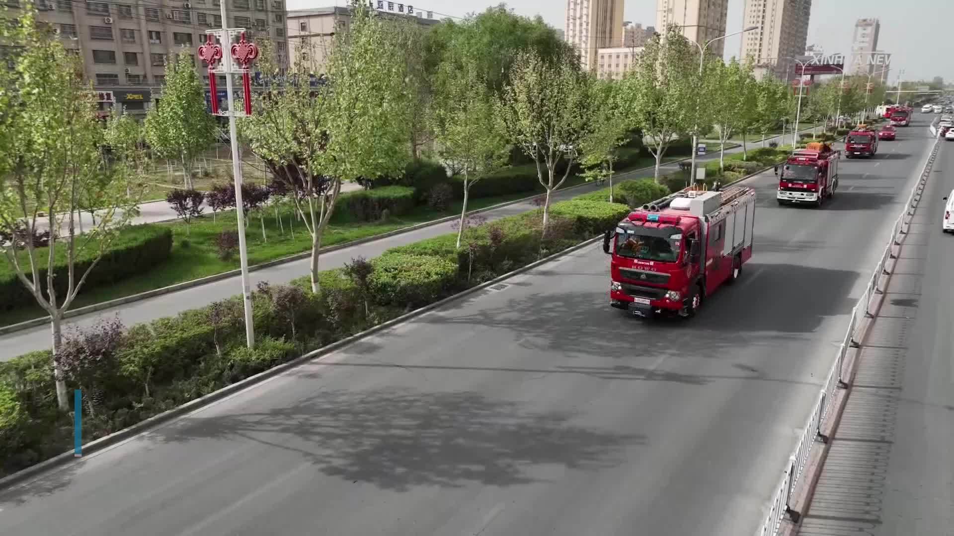 72小时实战演练 新疆阿克苏消防筑牢安全防线