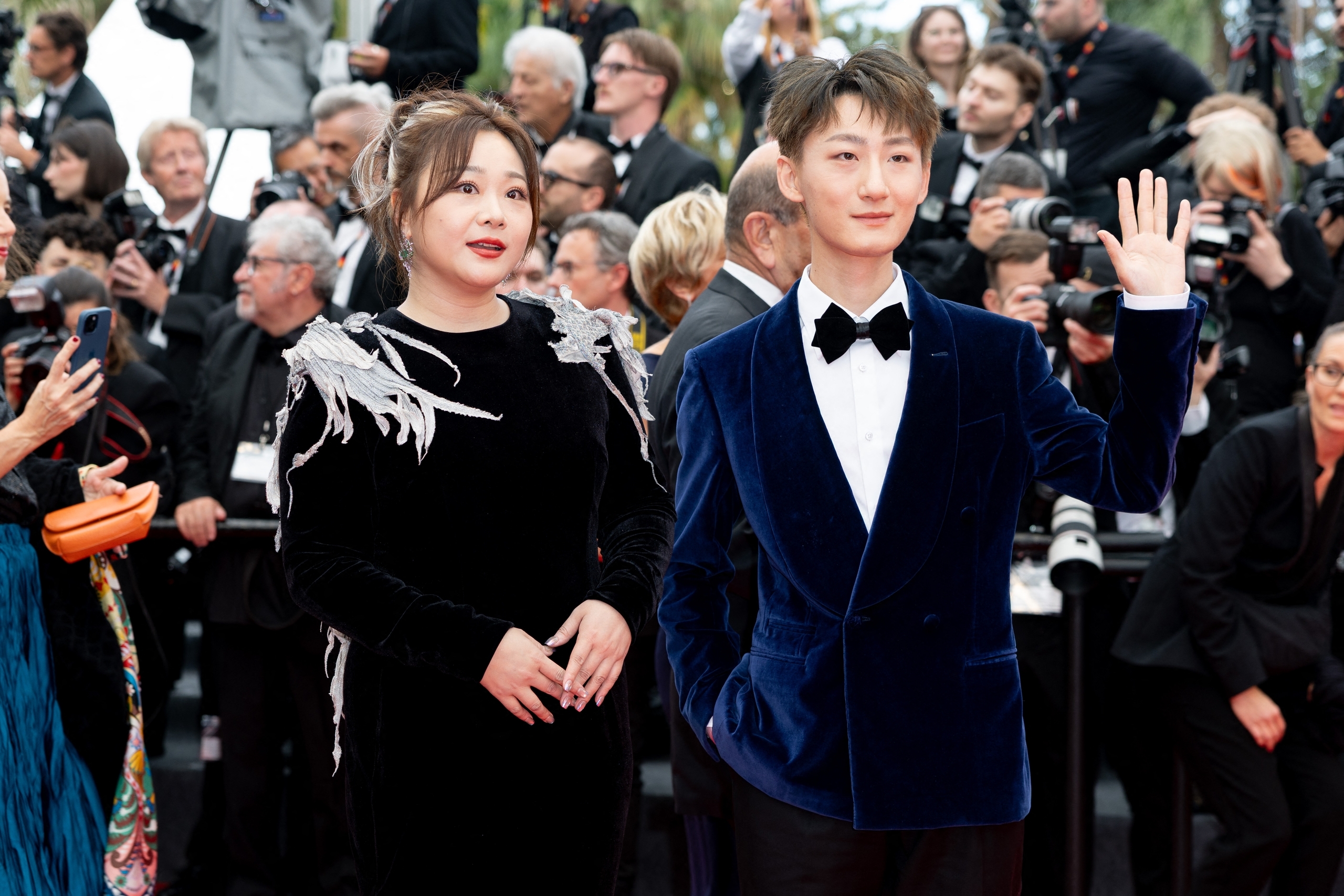 哪吒和敖丙配音演员吕艳婷、瀚墨