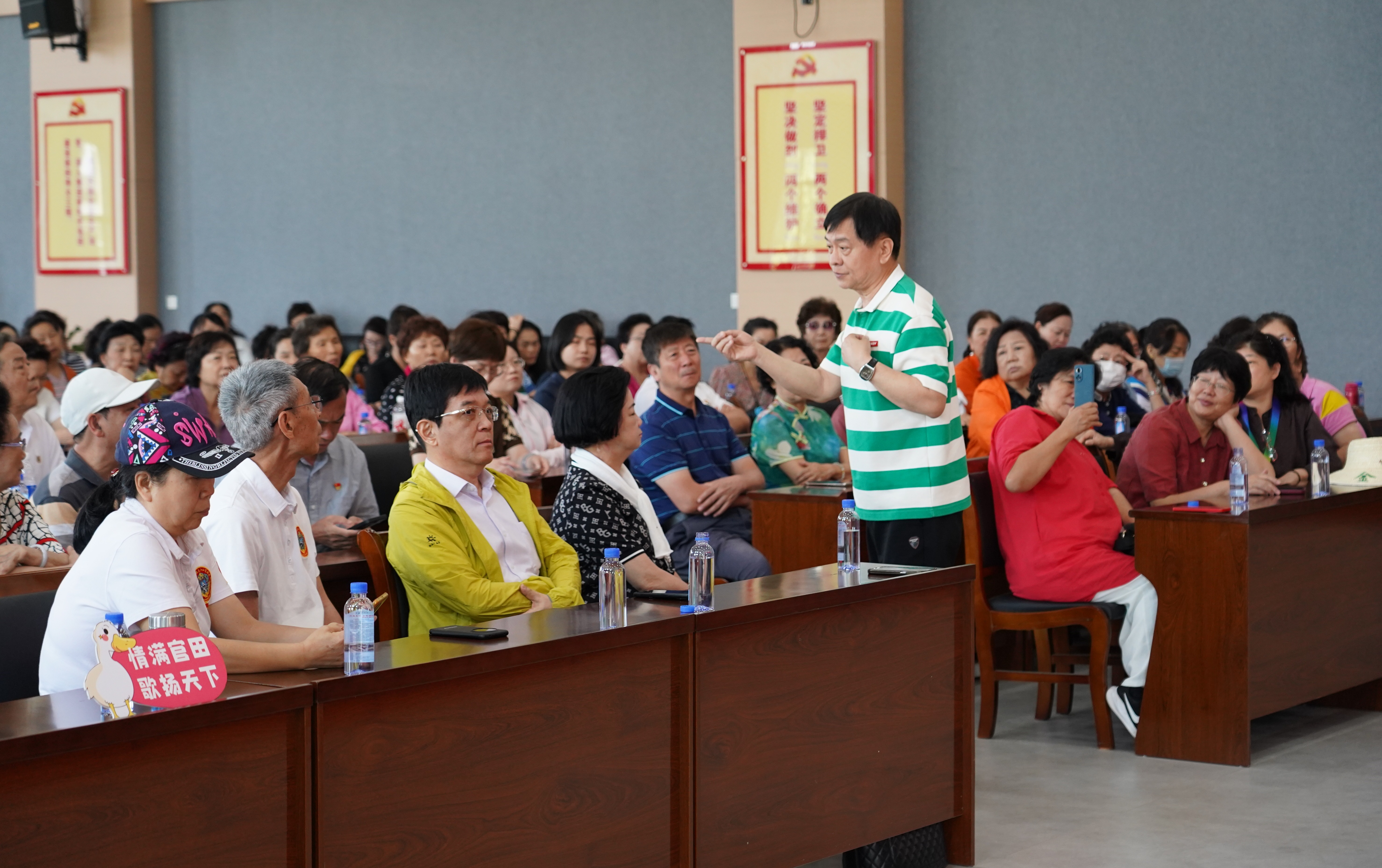 “映山红合唱季•官田之声” 举办音乐党课