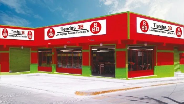 ▎ 墨西哥硬折扣店Tiendas 3B。图源：FT