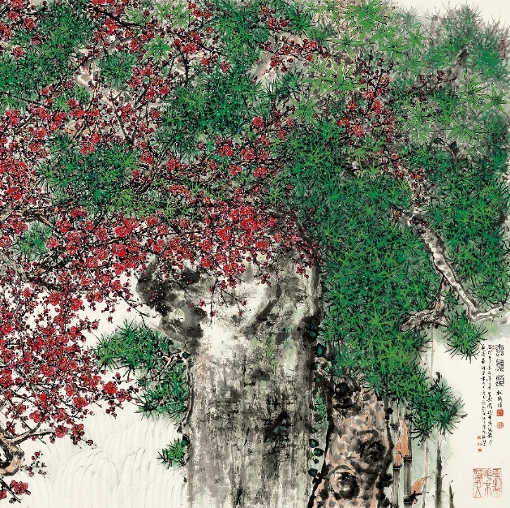 《松梅颂》（局部）