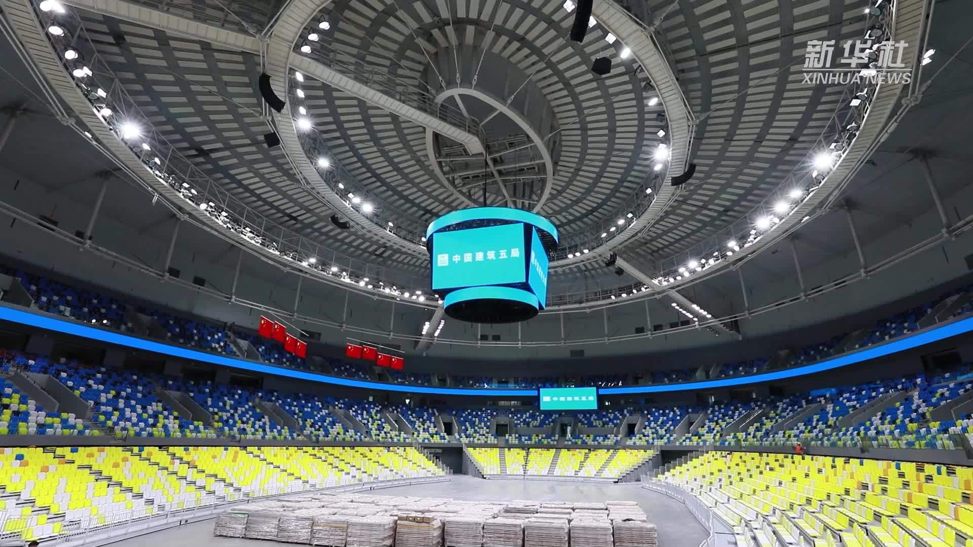 迎接十五运会 佛山德胜体育中心完工