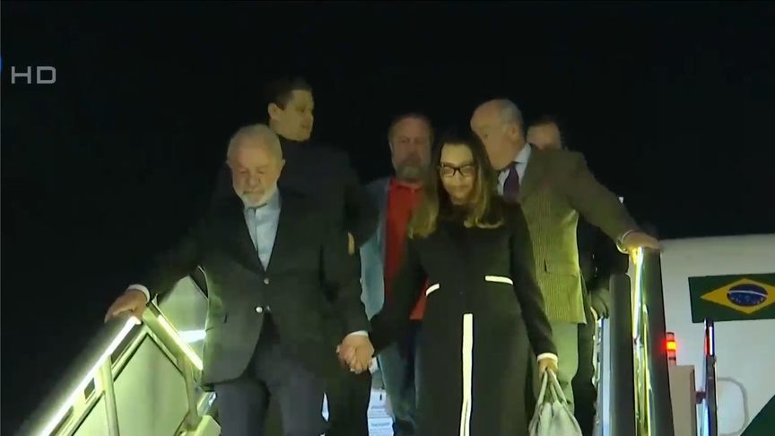 巴西总统卢拉抵达北京，开启对华国事访问