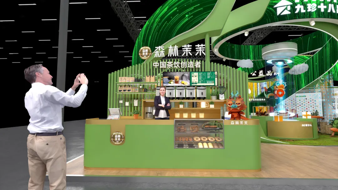 （以桦树汁为原料的现制茶饮品牌“森林茉茉”）