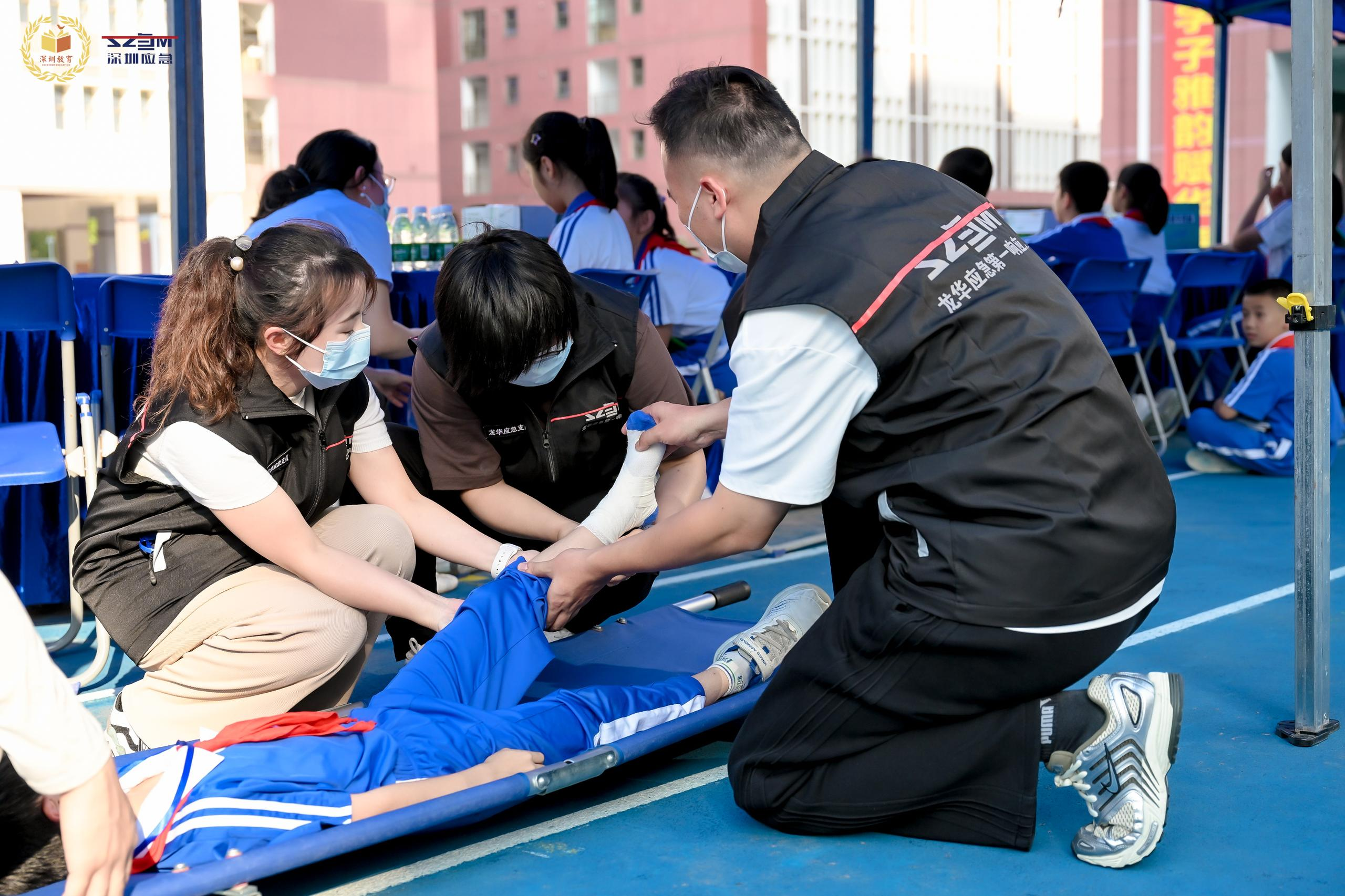 防震减灾 护航成长 2025年深圳市校园应急疏散综合演练举行