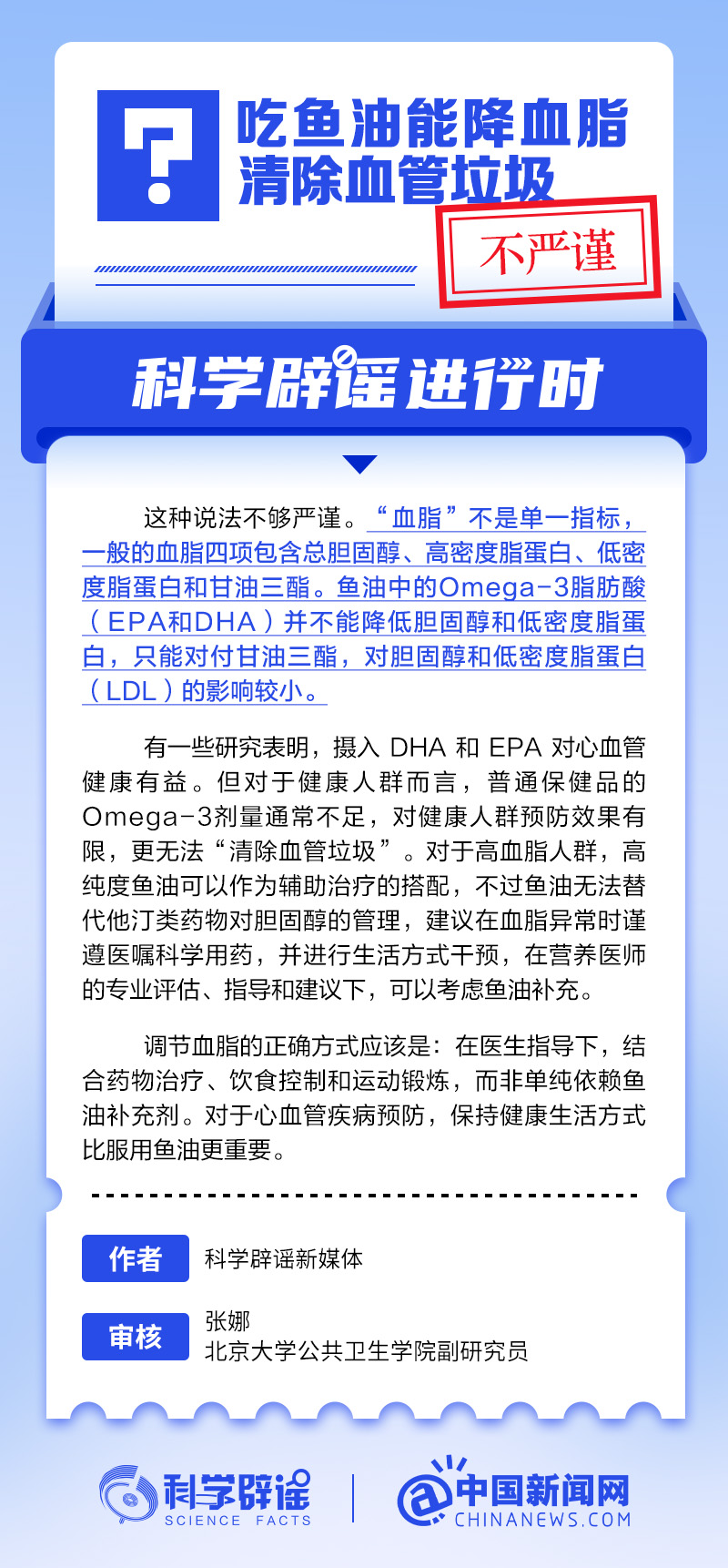 吃鱼油能降血脂清除血管垃圾吗？