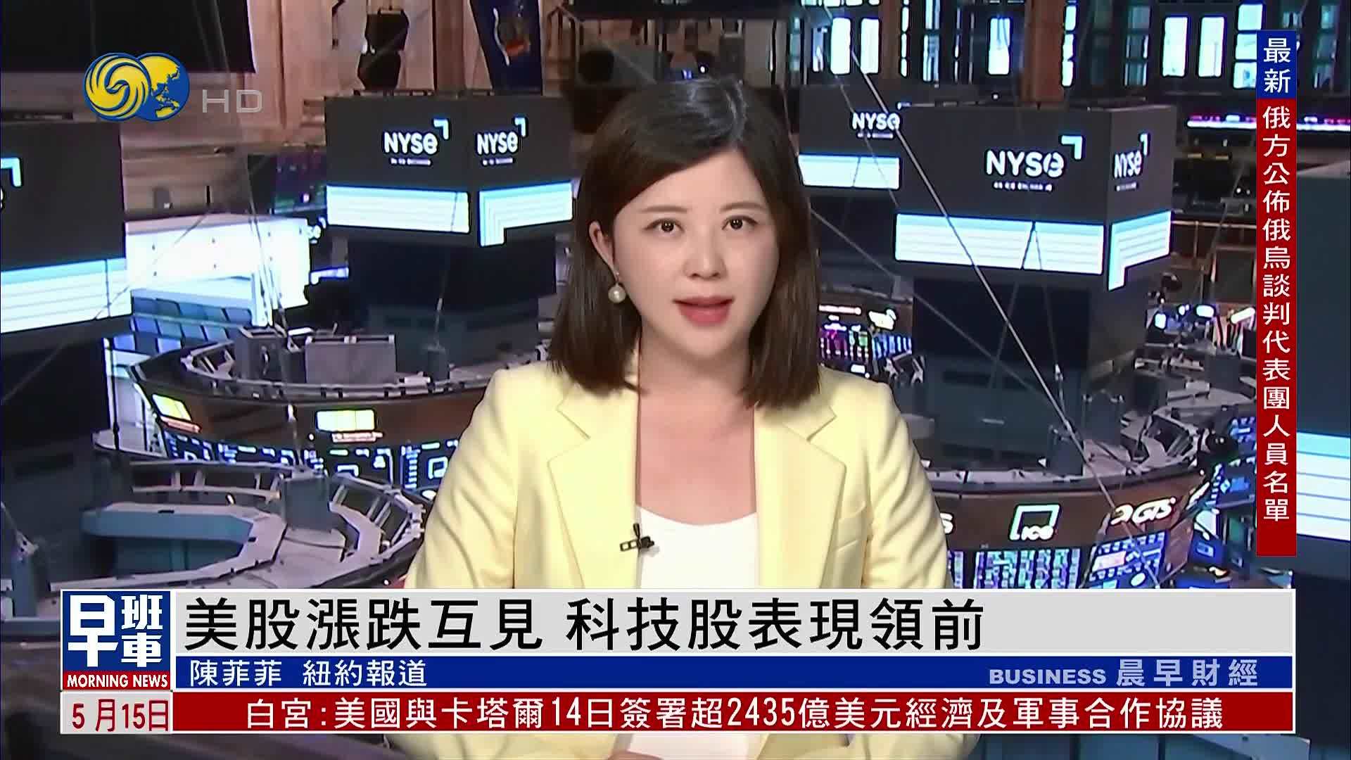 美股收盘｜美股涨跌互见 科技股表现领前