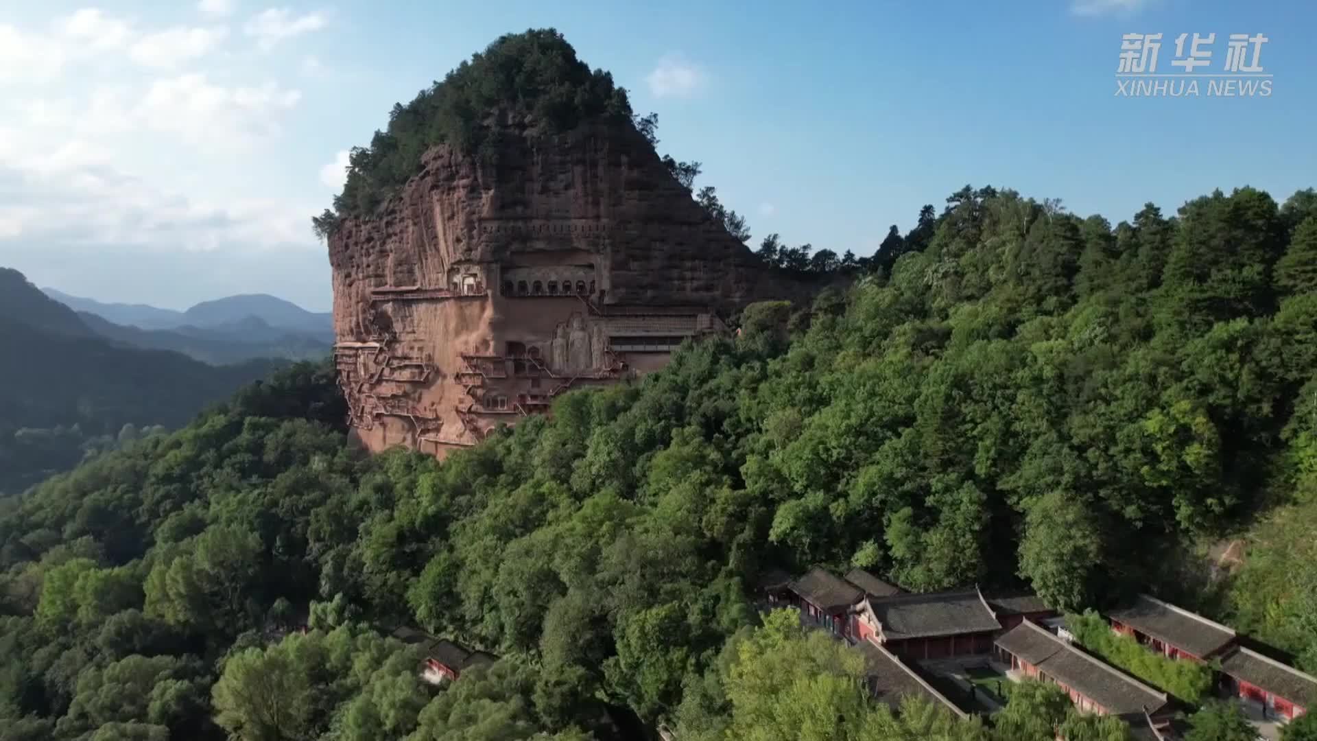 麦积山石窟大规模地震监测台阵建成