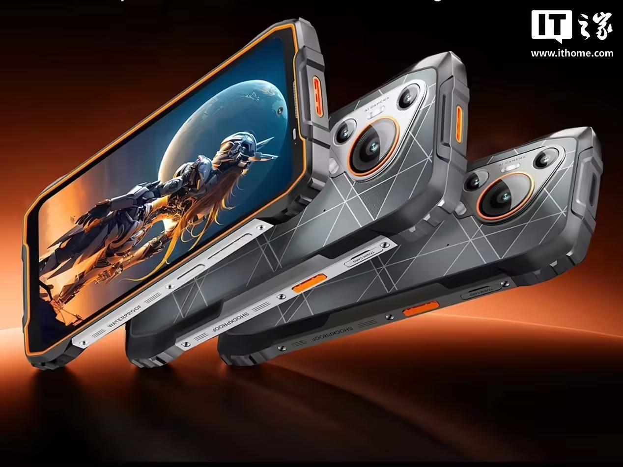 Blackview发布BL7000三防手机:7500mAh电池,天玑6300处理器