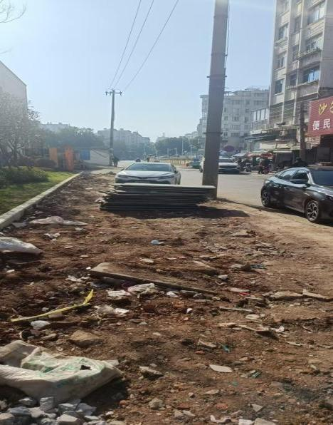 老马渡路改造前