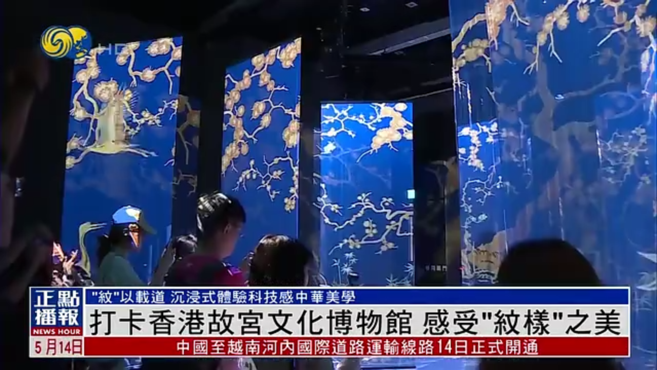 打卡香港故宫文化博物馆 感受“纹样”之美