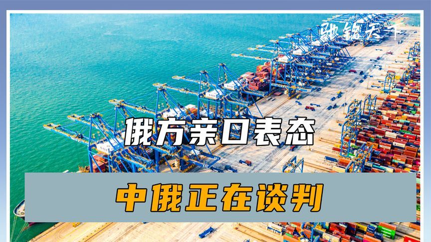 普京登机访华前，俄方亲口表态，中俄正在谈判，同时对华作出保证