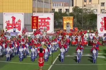 震撼视听盛宴!山西村超《太原锣鼓》霸气登场